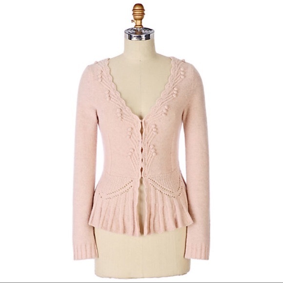 Anthropologie Sweaters - Vintage Sleeping on Snow Anthropologie Cardigan